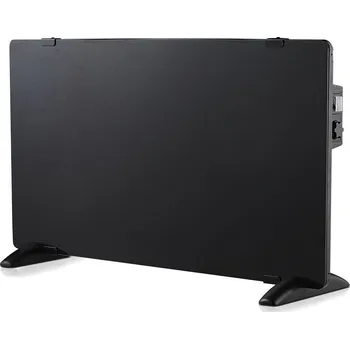 Topný panel 2000W Ohřívač, skleněný panel, 2 módy, černý