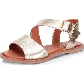 Dámské sandále Iberius Dámské sandály IBERIUS P027-207-T138 zlatá S5 38