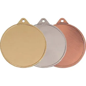 Medaile 55 mm LIGHT Barva: stříbrná