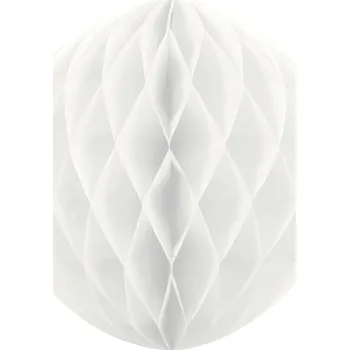 Obraz Papírová koule Party Deco KB30-008 30 cm bílá