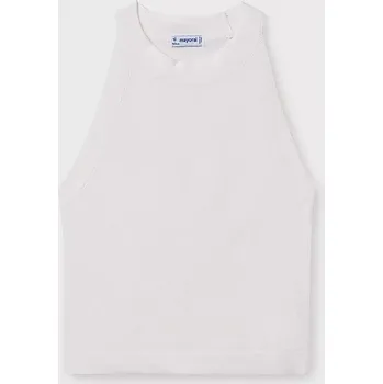 Dívčí oblečení Dětský top Mayoral 6041.8D.Junior.PPYA béžová 01X, vel. 128