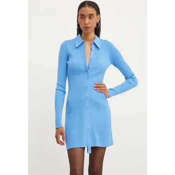 Dámské šaty Šaty Moschino Jeans 0488.8205 modrá 55X, vel. M