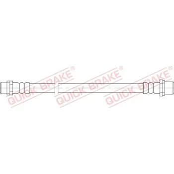 Brzdová hadice Brzdová hadice QUICK BRAKE 25.062