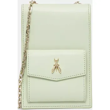 Kabelka Kožená kabelka Patrizia Pepe zelená barva, 2Q0007 L061 2Q0007.L061 07X, vel. ONE SIZE