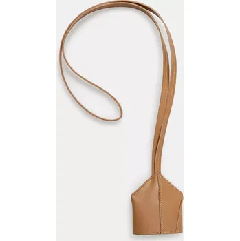 Kožená klíčenka MM6 Maison Margiela SA6UA0003.P7183 hnědá 82X, vel. ONE SIZE