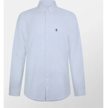 Pánská košile Original Penguin Long Sleeve Oxford Shirt White L