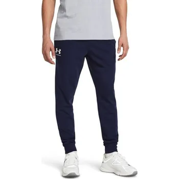 Pánská móda Tepláky Rival Terry Jogger Blue - Under Armour Velikost: M, Barva: modrá