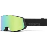 brýle 100% Snowcraft Hiper - Black/Green one size