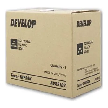 Toner Develop TNP-50K, Ineo +3110, black, A0X51D7, originál