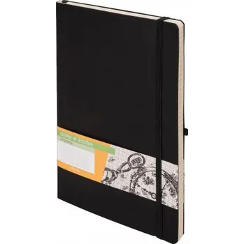 Set školních potřeb Notes w kratkę B5 Impresja czarny (PL)