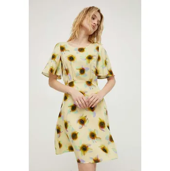 Dámské šaty Šaty PS Paul Smith W2R.559D.M31156 žlutá 10X, vel. 34
