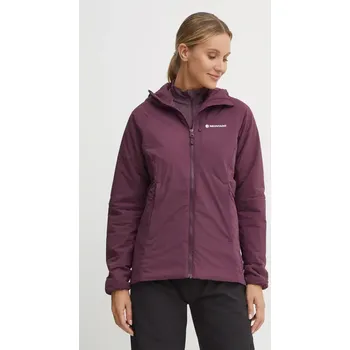 Pánská bunda Outdoorová bunda Montane Fireball vínová barva, FFBHO16 49X, vel. M