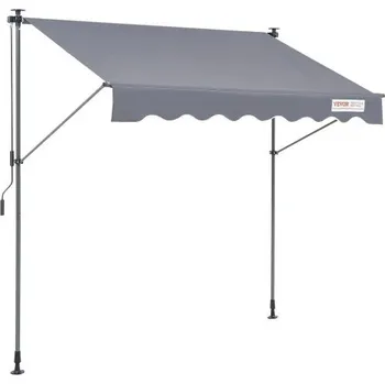 Markýza VEVOR SDA200120 78" x 47" šedá