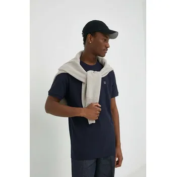 Bavlněné tričko Les Deux LDM101007 námořnická modř 59X, vel. M