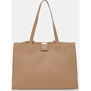 Kabelka Kabelka Tommy Hilfiger béžová barva, AW0AW17191 80X, vel. ONE SIZE