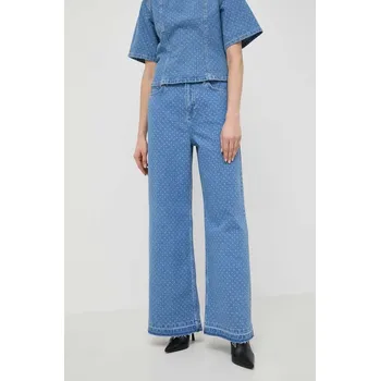 Dámské džíny Džíny Custommade Oteca Dots 999449608 modrá 55X, vel. 38