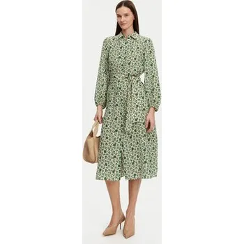 Dámské šaty Weekend Max Mara Košilové šaty Wales 2515221122 Zelená Regular Fit 40