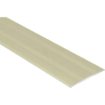 Podlahová lišta Profilteam přechodová lišta samolepící plochá 35x2700 Šampaň E02