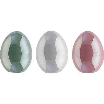 Velikonoční dekorace LIVARNO home Sada keramických velikonočních figurek / Keramická velikonoční figurka (Sada 3 vajec)