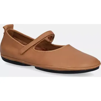 Dámské baleríny Kožené baleríny Camper Right Nina hnědá barva, K201365-027 K201365.027 88X, EUR 36