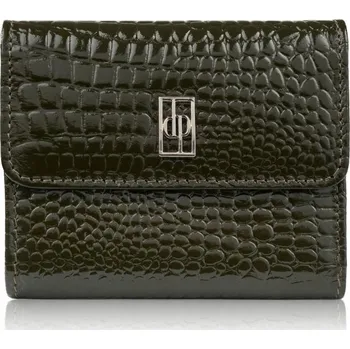 Peněženka Dámská peněženka z pravé kůže zelená Paolo Peruzzi