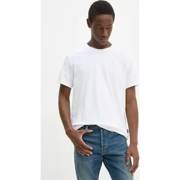 Pánské tričko Bavlněné tričko G-Star Base-s bílá barva, D16411-336 D16411.336 00X, vel. S
