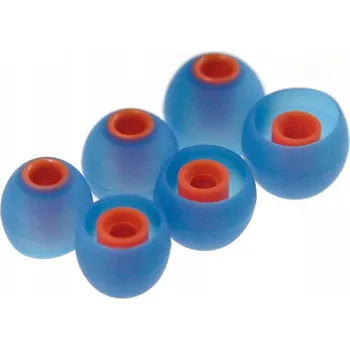 Špunty do sluchátek JBL T110, T110BT, T210, T210BT, modro-oranžové
