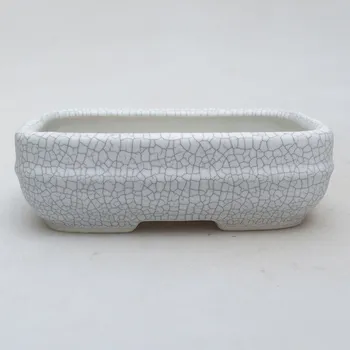 Květináč Keramická bonsai miska 15 x 10,5 x 4,5 cm raku