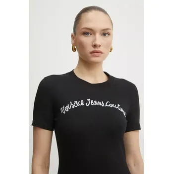 Pánské tričko Tričko Versace Jeans Couture černá barva, 78HAHC08 CJ02C 78HAHC08.CJ02C 99X, vel. M