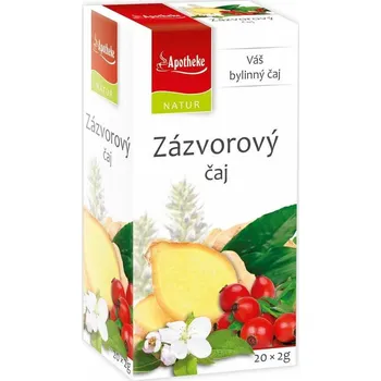 Čaj Apotheke Bylinný čaj zázvorový 20 sáčků