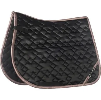 Podsedlová dečka HKM Golden Bit, černá, Pony - Drezurní