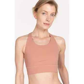 Podprsenka BELLA hug sportovní podprsenka košíček A/C starorůžová M