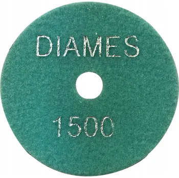 Brusný kotouč DIAMANTOVÝ LEŠTICÍ KOTOUČ NA ŽULY, UPEVNĚNÍ NA SUCHÝ ZIP, 100 mm, #1500, PRO MOKRÉ POUŽITÍ