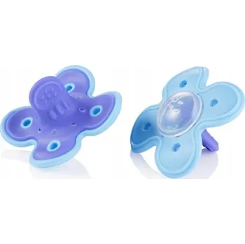 Hračka pro kojence BRUSH-BABY MOLARMUNCH Kousátko pro děti ZELENÉ/RŮŽOVÉ