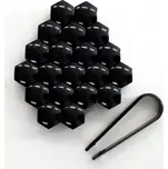 Sada krytů matic kol černá