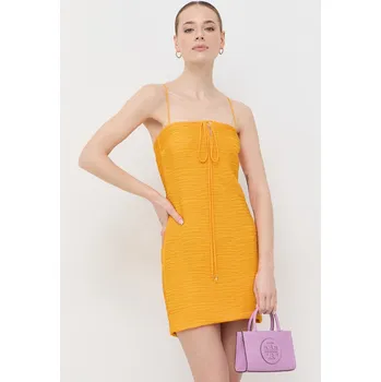 Dámské šaty Šaty Patrizia Pepe 2A2517.A248 oranžová 22X, vel. 34