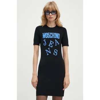 Dámské šaty Šaty Moschino Jeans 0491.8205 černá 99X, vel. XS