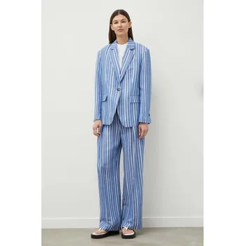 Dámské kalhoty Plátěné kalhoty Day Birger et Mikkelsen DAY65243020 modrá 50A, vel. 38