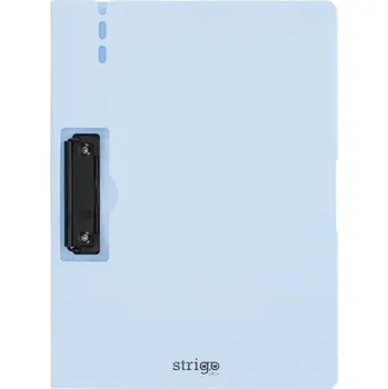Jednodeska STRIGO A4 s bočním klipem - modrá