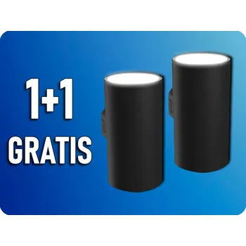 Svítidlo SPECTRUM LED VNĚJŠÍ SVÍTIDLO TORRE 18W, 1400LM, KULATÉ, ČERNÉ, CCT, IP54, 1+1 zdarma! [SLI003022CCT_PW]