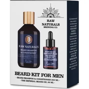 Kosmetická sada Recipe&nbsp;for&nbsp;Men Recipe for Men Raw Naturals — Beard Kit
