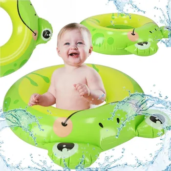 Hračka pro nejmenší KIK BESTWAY 36351 Nafukovací plovací kruh žába 60kg