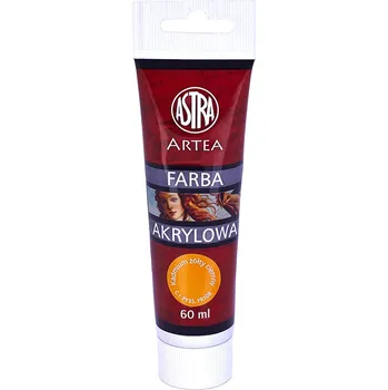 Vodová barva ASTRA barva akrylová 60ml žlutá tm kadm