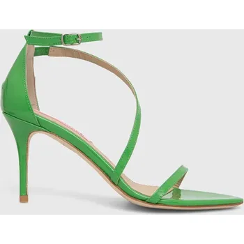Dámské sandále Kožené sandály Custommade Amy Patent 000200098.311 zelená 77X, EUR 41