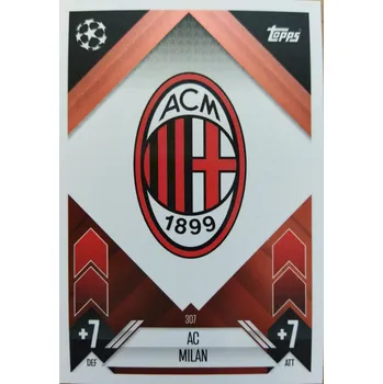 Sběratelská karetní hra AC Milán logo