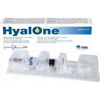 Injekční stříkačka HyalOne Fidia 1 zásobovací roztok 60 mg 4 ml