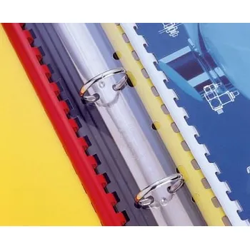 Vázací hřbet Pásek s univ. perforací pro plastovou vazbu, 100 ks v balení, závěs do pořadače (lambandeclassenent)