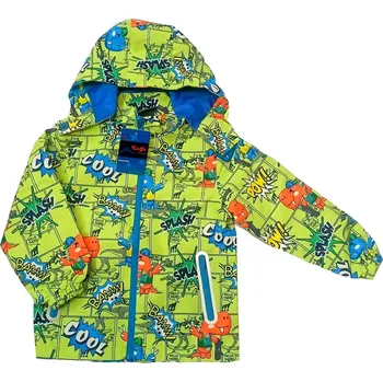 Dětská jarní outdoorová bunda KUGO B2870 dino vel.122