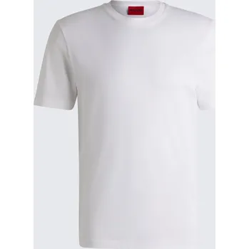 Pánské tričko Pánské tričko HUGO Dimerstee 50542969 bílé Velikost: XXL