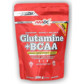 Aminokyselina Amix L-Glutamine + BCAA 250g sáček Varianta: fresh lemon lime